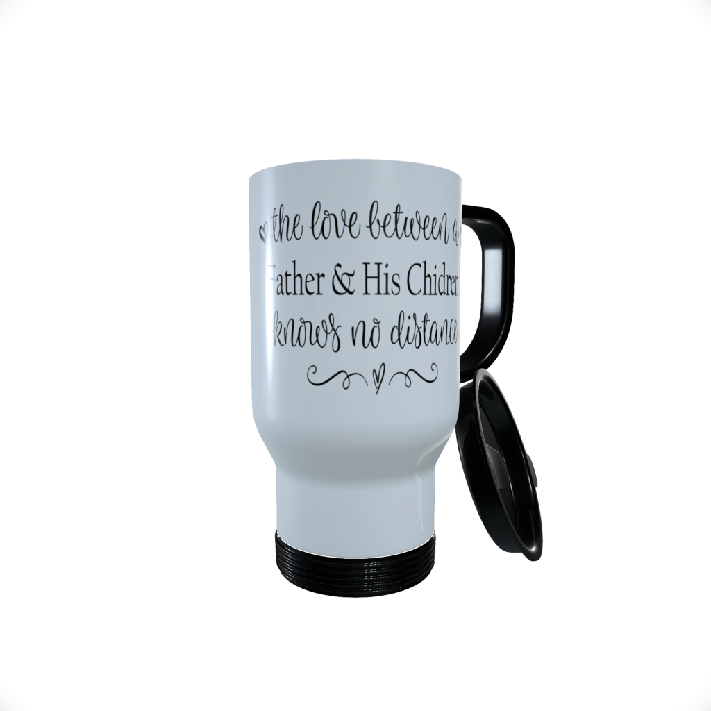 Father & Children Travel Mug, Custom Daddy Travel Mug